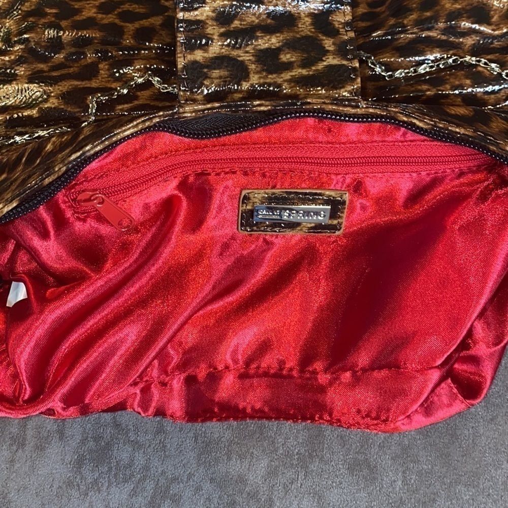 Call it Spring Leopard wristlet/shoulder purse - Picture 6 of 6